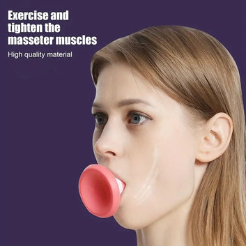 Jawline Exerciser & Face Slimming Tool – Double Chin Reducer, Face Massager & Facial Fitness Trainer
